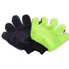 Guantes de limpieza para coche de pata de oso trenzada personalizables de cinco dedos con trenzas retorcidas, especializados para el lavado de coches