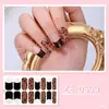 Zhengxiang Comercio Exterior Transfronterizo Pegatinas para Uñas Estilo Japonés Película de Esmalte de Uñas con Lámina Dorada Impermeable Pegatinas para Uñas de Celebridad de Internet Juego Completo Venta al por Mayor Personalización
