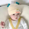 Gorro de bebé de invierno, bonito gorro de lana para recién nacidos, gorro de punto cálido para otoño e invierno para niños y niñas recién nacidos.