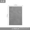 Caderno de papelaria bloco de notas engrossado retro simples couro caderno a5 escritório negócios ata de reunião
