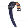 Correa para Apple Watch Adecuada para Apple Watch Correa de Mezclilla S12 Correa de Cuero para Reloj Pulsera iWatch 46mm