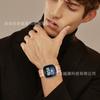 Adecuado para correa de reloj inteligente de metal cuadrado Fitbit versa4 versa3 correa universal de acero aleado de molde privado