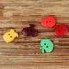 Decoración Creativa de Frutas con Forma de Manzana y Piña de Dos Ojos, Linda para Ropa Infantil en Vestidos y Pantalones, Versátil
