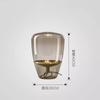 Lámpara de Mesa de Cristal Nórdica Danesa de Diseño Moderno Minimalista para Sala de Estar, Dormitorio, Estudio, Lámpara de Noche Zhongshan Lighting Venta al por Mayor