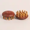 Sándalo Dorado Sándalo Rojo Sándalo Dragón y Fénix Peine para Tapa de Olla de 28 Dientes Peine para Uñas Peine Masajeador de Dientes Gruesos Terapia Capilar Acupunto Universal