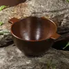Vajilla de Melamina Estilo Montaña, Bol para Tripa Fría Estilo Mismo que Shanwanwu, Bol Artístico de Dos Asas para Guarnición Tres Crujientes, Venta al por Mayor Comercial