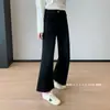 Um salva-vidas para formatos de perna! Calça jeans de cintura alta, com elasticidade em quatro direções, incrivelmente modeladora, alta elasticidade, bordada, levemente flare, comprimento nove pontos, para mulheres, novo estilo de outono