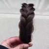 Banda para el cabello falsa con trenza de espina de pescado, popular en Internet, nueva banda para el cabello rota con trenza torcida, dentada, antideslizante, diadema para peluca, accesorios para el cabello
