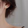 Pendientes de flores de estilo coreano 2021, nuevos y modernos, sencillos, pequeños y exquisitos, con un diseño de nicho.