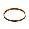 Venta Transfronteriza de un Pulsera Protectora Potente y Atmosférica con Textura de Gran Muralla, Diseño Hueco y Broche de Presión