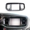 Acessórios de modificação de carro são adequados para 16-21 Dodge Charger modificação interior moldura decorativa de navegação do controle central