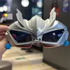 Gafas de Sol de Dibujos Animados Mecha Boy Ultraman Boy Geniales Para Sesión de Fotos Protección Solar Gafas de Sol Anti-UV Personalidad de Moda