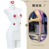 Lencería Sexy, Uniforme de Enfermera Sexy Hueco para Mujer, Camisón Sexy, Atuendo de Enfermera Deseo Puro, Traje de Tentación Caliente