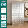 Gabinete Engrosado de Acero Inoxidable 304 para Dispensación en la Farmacia de la Clínica de Medicina Tradicional China de Taichung Gabinete de Múltiples Cajones Gabinete Bai Zi Sin Metal