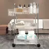 Carrinho Pequeno para Carro, Salão de Beleza no Quintal, Barbearia, Gabinete de Tatuagem, Armazenamento para Permanente de Cílios, Tintura, Manicure, Estante de Armazenamento