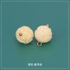 Em estoque Cheongsam Botão Retro Lotus Shell Jade Atacado Headwear Pérola Fivela Imitação Tang Terno Botão Antigo Hanfu