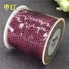 Cuerda Tejida a Mano de 2.5 mm Bedlin Resistente al Desgaste Patrón de Dragón Cuerda para Lanyard de Cera de Abeja Esmeralda DIY Cable