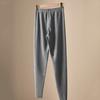 Traje de Ropa Interior Cálida de Otoño e Invierno para Hombre Ligero Ropa Caliente de Otoño y Pantalones de Otoño Cuello Redondo Ajustado Suéter de Algodón Pantalones de Lana de Algodón
