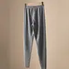 Procesamiento PersonalizadoSet de Ropa Interior Térmica, Ropa y Pantalones de Otoño Calefactables, Cuello Redondo, Suéter de Algodón Ajustado y Pantalones de Algodón
