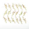 Ins Pequeña Fresca Simulación Hierba Acuática Hoja Fruta DIY Hecho a Mano Floricultura Adorno Floral Bonsái Decorativo Adorno Floral Accesorios de Hojas