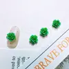 Venda Quente Decorações de Unhas Artísticas de Rosa para Celebridades da Internet Versátil 3D Cor Sólida Aurora Camélia Unhas Usáveis Acessórios de Cabelo Acessórios de Resina
