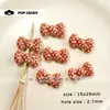 Puntos de Lunares Lazo DIY Materiales Hechos a Mano Cadena para Teléfono Móvil Llavero Colgante Accesorios Joyería Hecha a Mano Hilo de Cuentas Cuentas