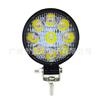 Foco Led Mini Popular Transfronterizo 27W42W48W Luz de Trabajo Luz para Vehículo de Ingeniería Montacargas Motocicleta En Stock