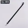 En Stock Cordón Grueso de Poliéster Personalizado Correa de Cadena para Porta Credencial de Exposición Tarjeta de Identificación de Trabajo Correa Larga de Hebilla Integrada al por Mayor