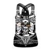 2026 Novo Top Regata com Estampa Digital de Caveira para Halloween Feminino, Costas com Tiras Cruzadas, Dropshipping Transfronteiriço