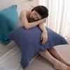 Cojín de Noche de Algodón de Fibra Larga para Proteger la Cintura, Almohada Grande de Algodón Puro para la Espalda, Cojín de Noche, Cojín de Algodón Puro para la Espalda en la Cama, Cojín Lumbar