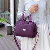 Moda transfronteiriça 2024 Nova bolsa de ombro Bolsa de pano de nylon de grande capacidade Moda Simples All-match Outgoing Crossbody Bag Trendy