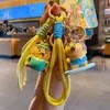 Chaveiro Pingente Original Série Ilha dos Golfinhos Fofos Pingente de Chaveiro Capivara Fofa para Mochila Escolar de Estudante