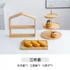 Expositor de postres, mesa expositora para pausa del té, bandeja expositora de snacks, bandeja para snacks de té, soporte para pasteles, soporte para snacks de té de la tarde