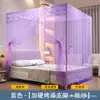 Nuevo Modelo 2026 Mosquitero para el Hogar, Estilo Palacio Puerta Única Anti-Mosquitos Gama Alta Tradicional Tipo Soporte de Pie Estilo Princesa Cama Doble de 1.5m