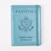 Portapasaporte de Piel Sintética con Ranuras para Tarjetas para Viajar, Suministro Estable, Tendencia Transfronteriza, Portatarjeta de Acceso, Ligero
