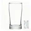 Vaso de vidrio de alta transparencia Jindalai para uso doméstico, vaso simple para agua, vaso para jugo, taza multifuncional para café, taza de lujo ligero estilo ins