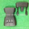Accesorios de plástico de fábrica para equipaje hebilla de equipaje de contraseña de tres dígitos de 45 mm