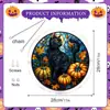 Pt-Tyu108 Quebra-Cabeça de Halloween Transfronteiriço Acrílico Pendurado Pegador de Sol Decoração Pingente de Feriado