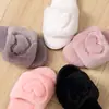 Pantuflas de algodón de invierno para mujer, de casa, para interior, de felpa, de una tira, 2019, nuevas de moda en internet, zapatos de pelo, fabricantes, en stock