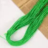 Banda elástica redonda de 0.8-2.0 mm, cordón elástico de látex colorido para joyería, manualidades hechas a mano y pulseras