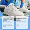 Cepillo limpiador de zapatos blancos JAKEHOE, limpieza de zapatos, descontaminación, artículos para el hogar, zapatillas, cepillo portátil diario para zapatos.