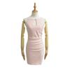 Vestido tipo chaleco con tirantes y diseño francés para mujer, estilo Pure Desire Yujie, verano 2025, falda corta con cintura y cadera