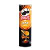 Papas fritas rosas 110g enlatadas sabor original papas fritas infladas cebolla queso sabor barbacoa bistec sabor bocadillos