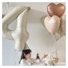 Globo digital color caramelo de 32 pulgadas con embalaje independiente para decoración de cumpleaños de bebé.