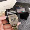 Reloj cuadrado de alta gama con diamantes completos para mujer, regalo, reloj pulsera, Lujo Oro, moda japonesa, reloj dulce, fabricación