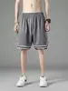 Pantalones Cortos de Baloncesto para Hombre Deportivos Sueltos Verano Tendencia Marca Niños Secado Rápido Estudiante Hombres Hielo Correr Deportes Pantalones de Cinco Puntos