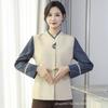 Ropa de trabajo de limpieza manga larga otoño e invierno traje habitación de hotel tía PA uniforme limpieza de propiedades ropa de trabajo impresa