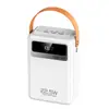 Suministro Exclusivo Transfronterizo de Baterías Portátiles con Capacidad de Mah Super Grande, Cable Incorporado, Carga Rápida, Fuente de Alimentación Móvil para Exteriores, Carga Rápida de Alta Capacidad de 22.5W