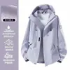 Traje de Asalto para Viajes al Aire Libre de Productos de Fujian Unisex 2026 Nuevo Otoño Primavera Impermeable a Prueba de Viento Ropa de Montañismo para Parejas