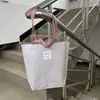 Bolso de hombro de moda personalizado por el fabricante, bolso tote tejido impermeable ecológico, bolsa grande para almacenamiento de regalos, bolsa de compras para el supermercado